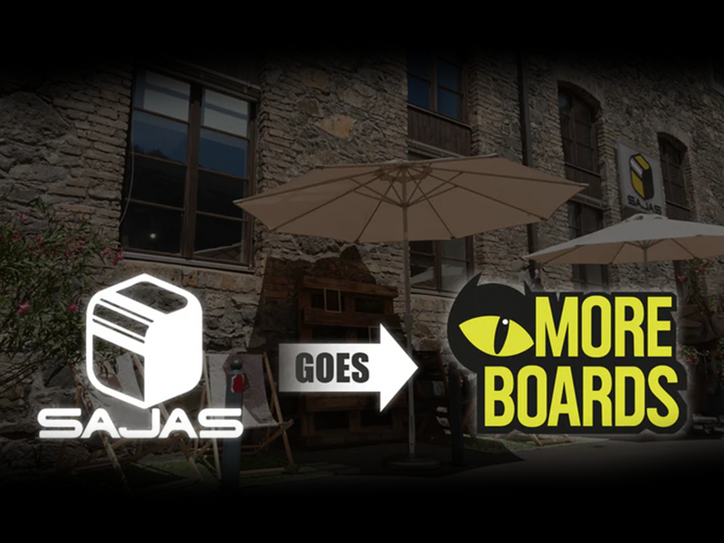 SAJAS GOES MOREBOARDS