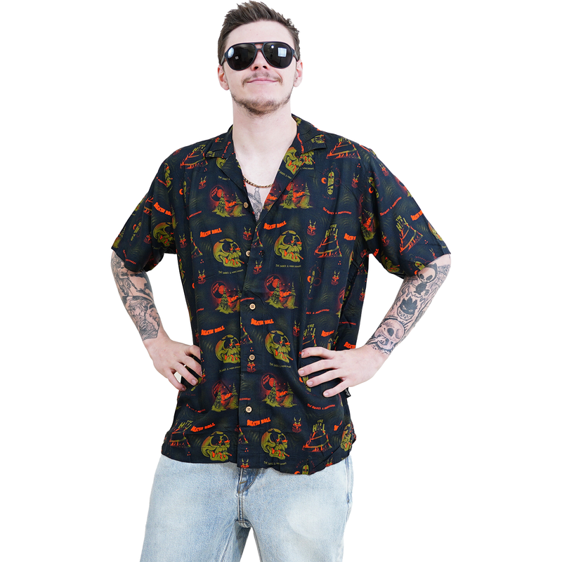 Hell Shirt - Dudes x Moreboards - Multicolor - Kurzarmhemd