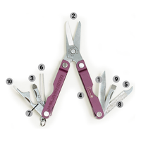 MICRA - Leatherman x Phieres - Cherry - Multi Tool