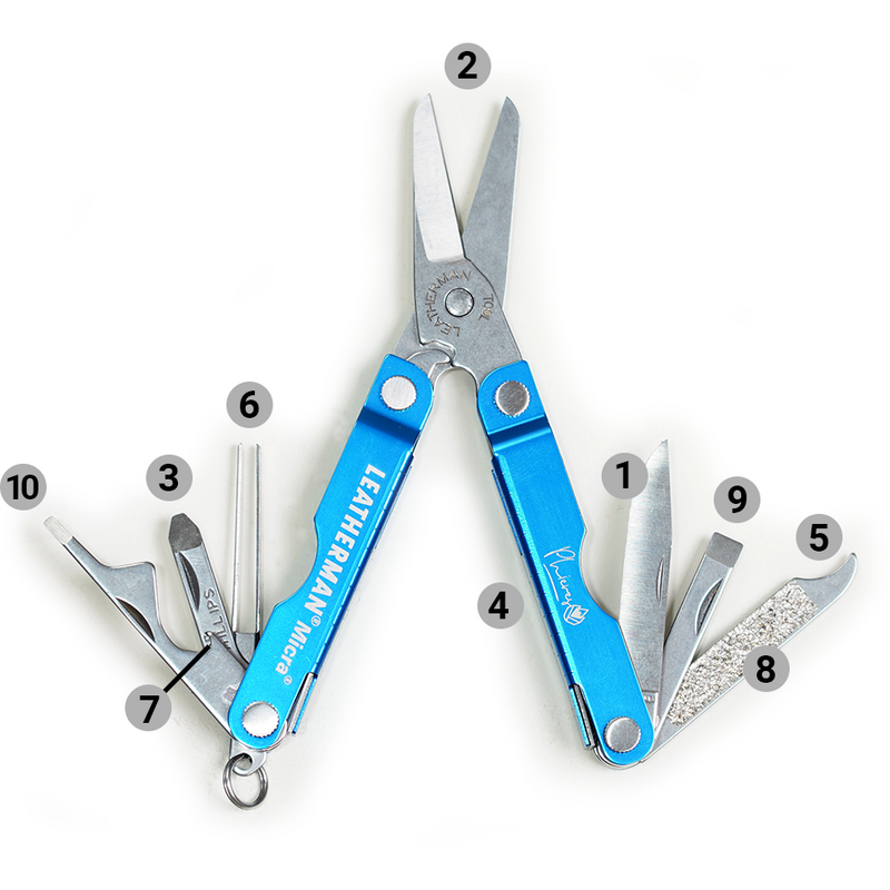 Mirca - Leatherman x Phieres - Blue/Silver - Multi Tool