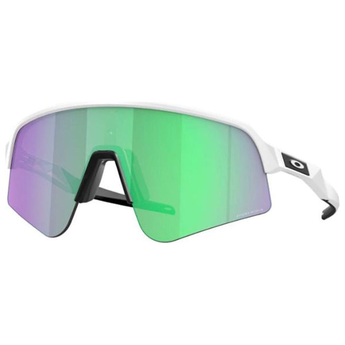 Sutro Lite Sweep - Matte White - Prizm Road Jade - Technische Sonnenbrille