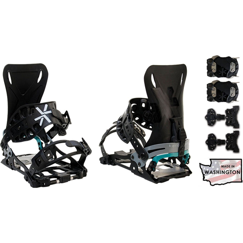 Prime Nomad-W + Split Interface W - Karakoram - Black - Snowboardbindung