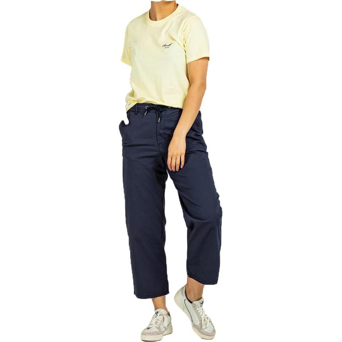 Reflex Women Loose Chino - Reell - Navy Cord -  Regular Fit Pant