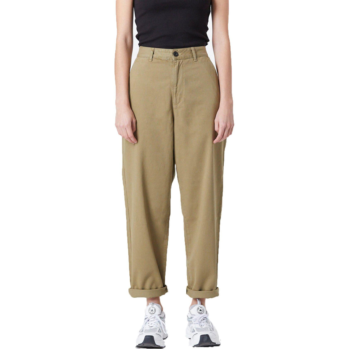 Bella Pants - Dr. Denim - White Sand -   Regular Fit Pant