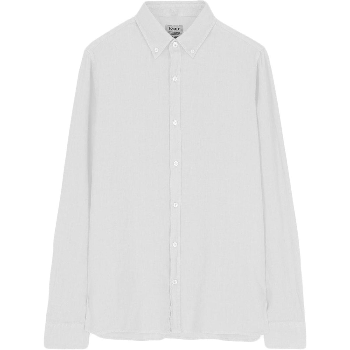 Malibalf Shirt - Ecoalf - 000 White - Langarmhemd