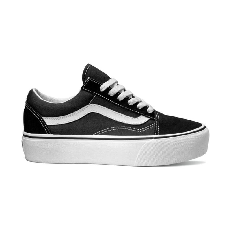 Vans - UA Old Skool Platform  - Black/White - Sneaker