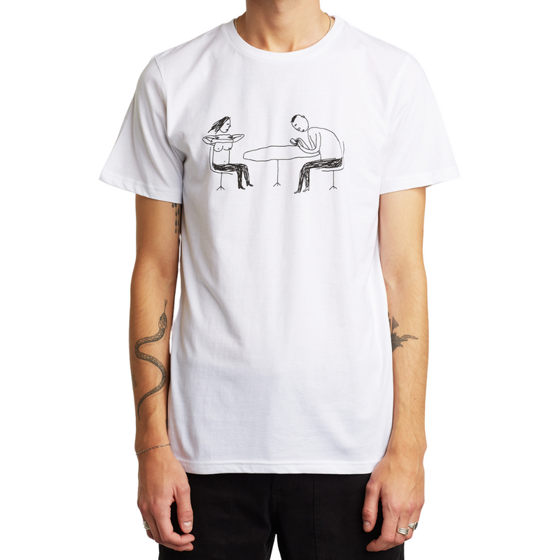 Dedicated - T-shirt Stockholm Phoney - White - T-Shirt