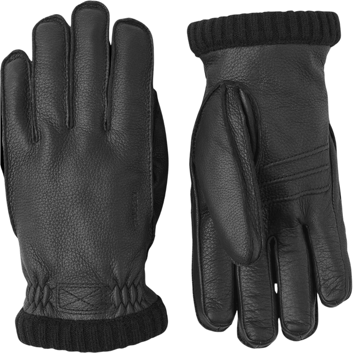 Hestra - Army Leather Patrol - 3 finger - Black - Trigger Handschuh