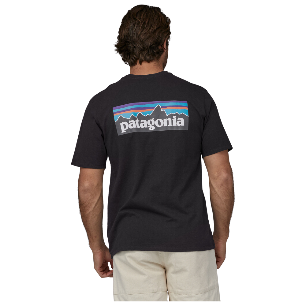 Patagonia - Ms P-6 Logo Responsibili-Tee - Black - T-Shirt