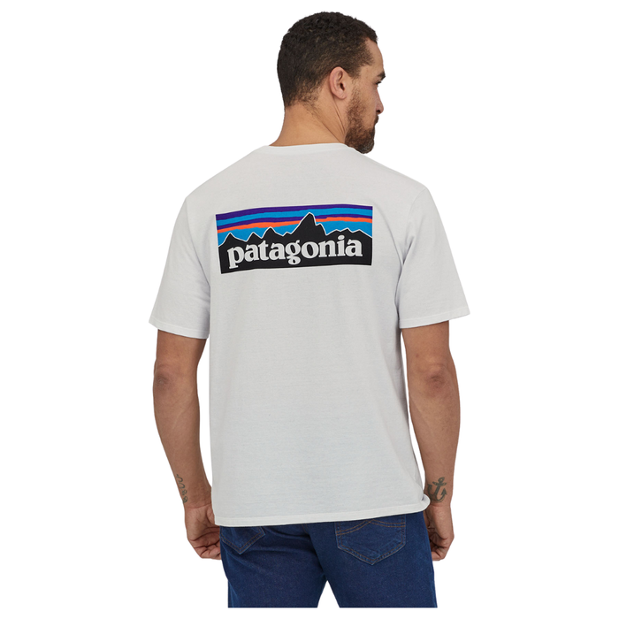 Patagonia - Ms P-6 Logo Responsibili-Tee - White - T-Shirt