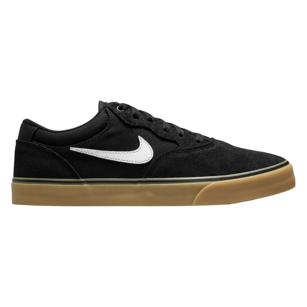 Nike - Nike SB Chron 2 - BLACK/WHITE-BLACK-GUM LIGHT BROWN - Sneaker