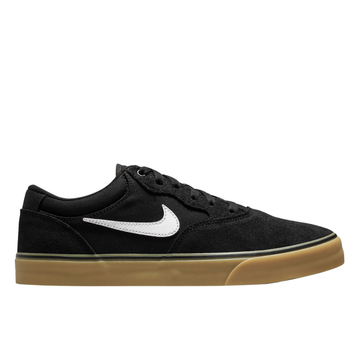 Nike - Nike SB Chron 2 - BLACK/WHITE-BLACK-GUM LIGHT BROWN - Sneaker