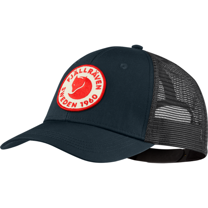 Fjällräven - 1960 Logo Langtradarkeps - Dark Navy - Trucker Cap