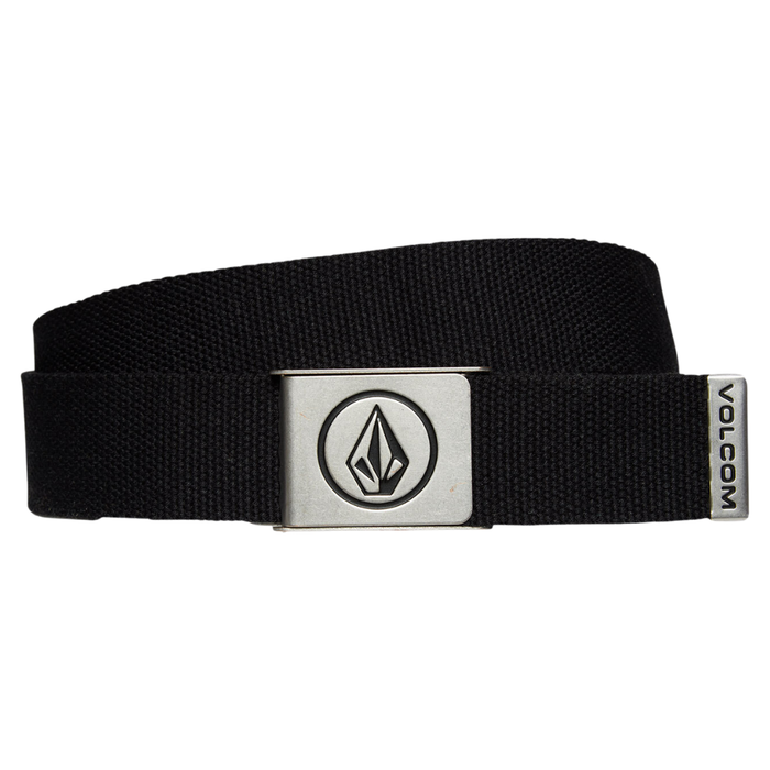 Volcom - Circle Web Belt - Black - Textilgürtel