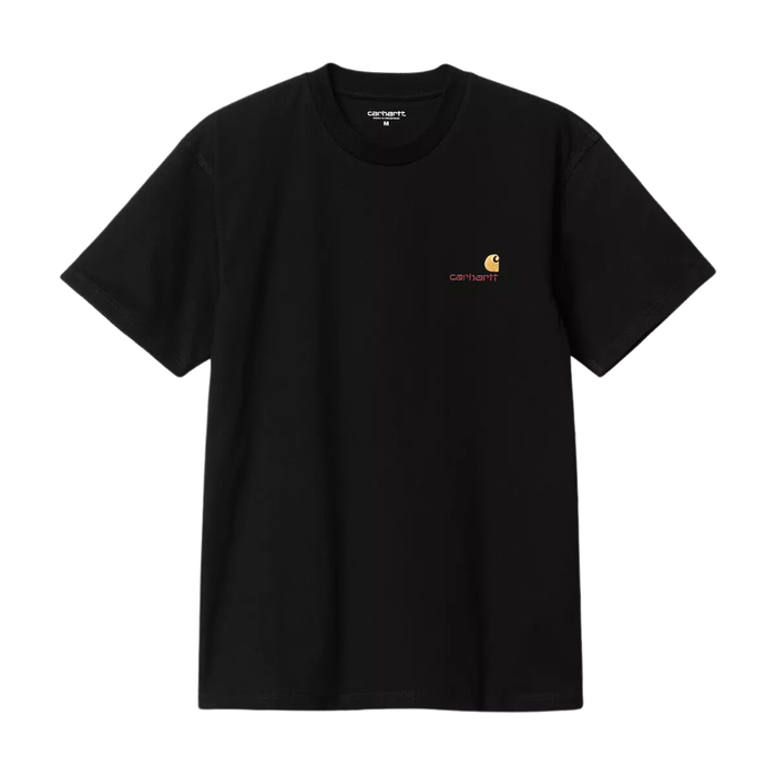 Carhartt - S/S American Script T-Shirt - Black - T-Shirt