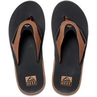 Reef - FANNING - BLACK AND TAN - Flip Flop