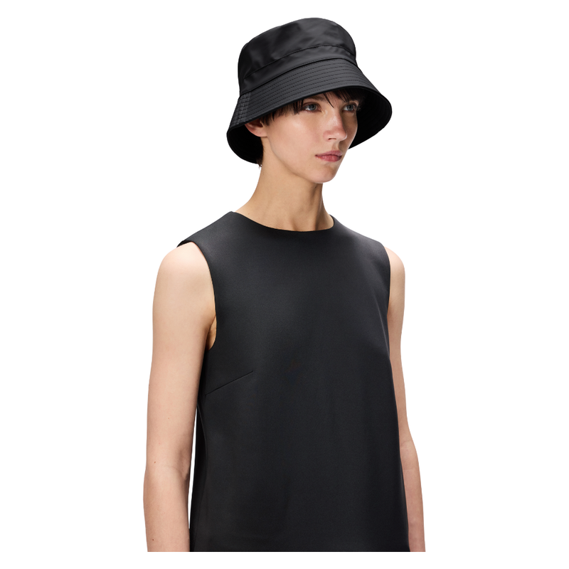 Rains - Bucket Hat W2 - Black - Hut