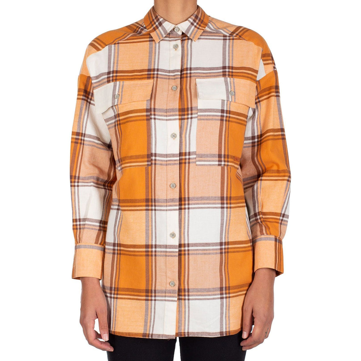 Chrissy Shirt - Iriedaily - rusty orange - Langarmhemd 