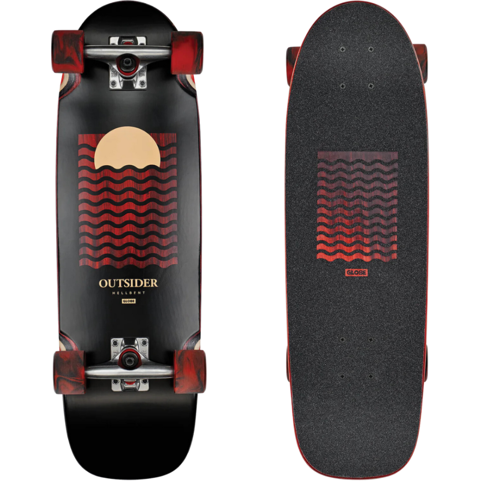 Globe - Outsider - Hellbent/Red - Complete Cruiser