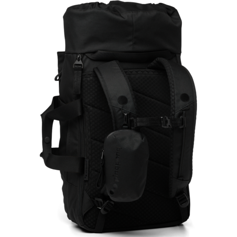 PinqPonq - BLOK MEDIUM CONSTRUCT - Construct Black - Rucksack