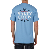 Salty Crew - SKIPJACK PREMIUM S/S TEE - MARINE BLUE - T-Shirt