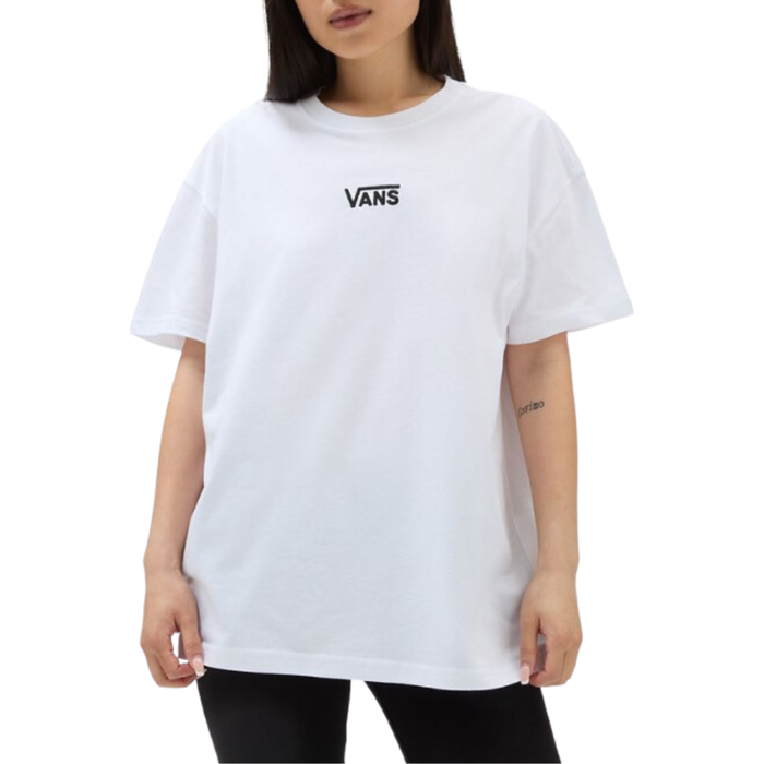 Vans - FLYING V OVERSIZED - WHITE - T-Shirt