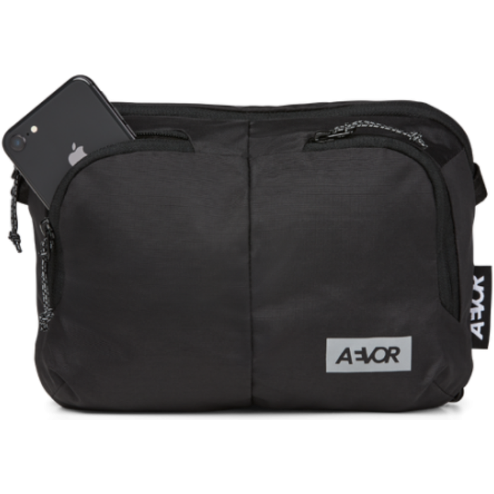 Aevor - Sacoche Bag  - Ripstop Black - Hip Bag