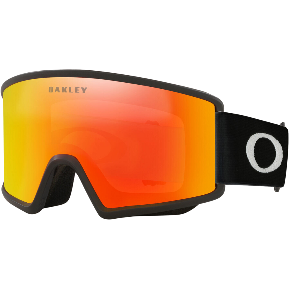 Oakley - TARGET LINE M - mat blk fire irid - Schneebrille verspiegelt