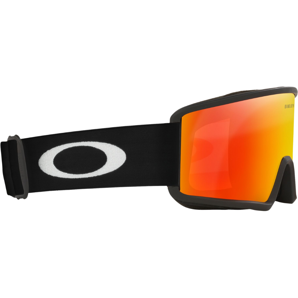 Oakley - TARGET LINE M - mat blk fire irid - Schneebrille verspiegelt