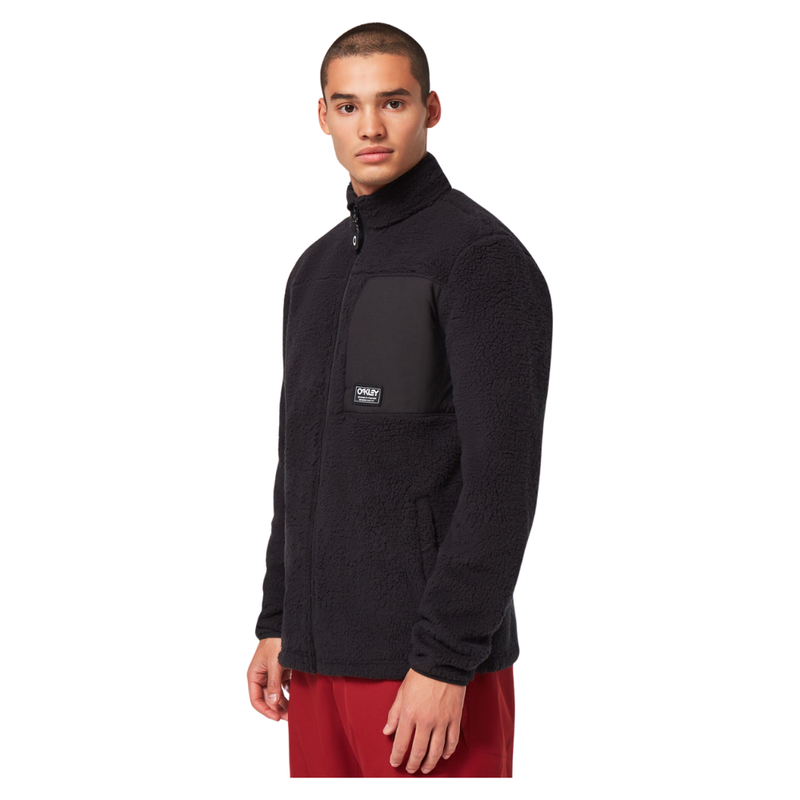 Oakley - Mountain Fire Sherpa - Blackout - Fleece Jacke