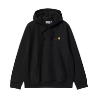 Carhartt - Hooded American Script Sweat - Black - Hoodie