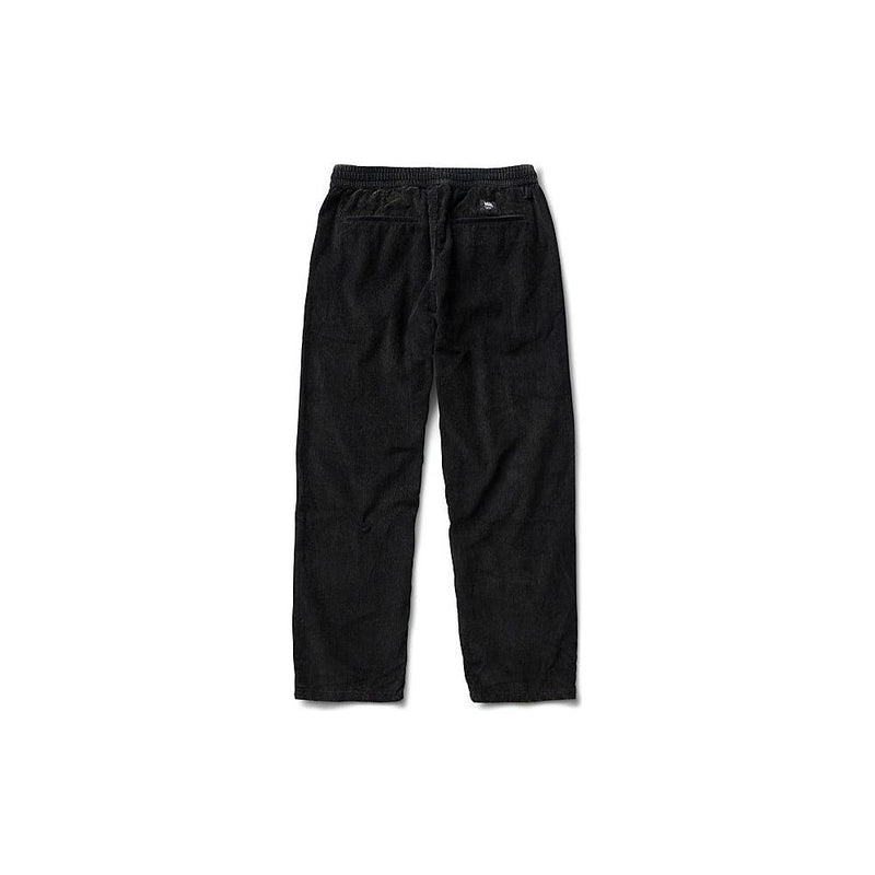 Vans - RANGE BAGGY TAPRD ACID WASH CORD PANT - Black - Relaxed Fit Pant