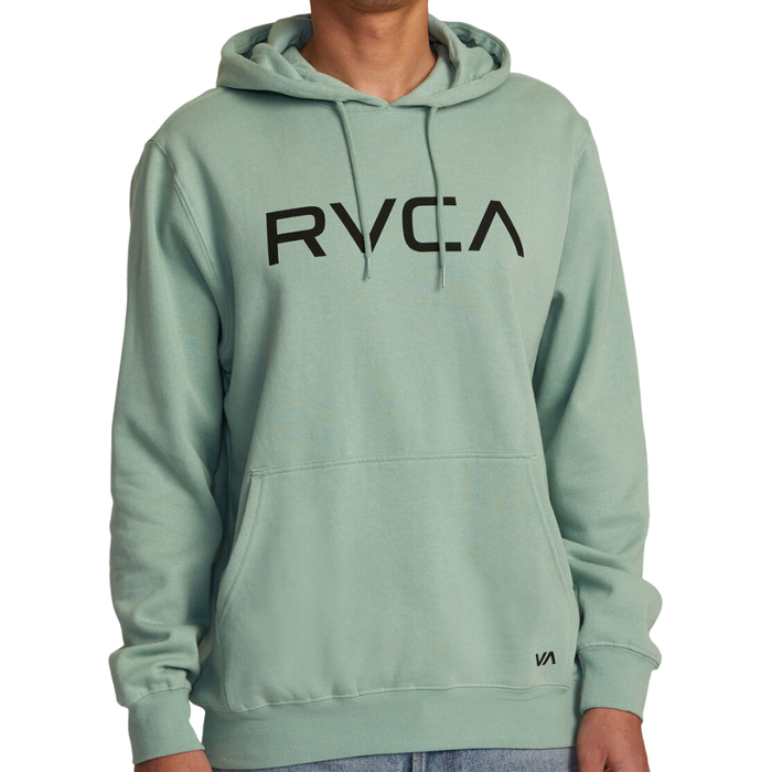 RVCA - BIG RVCA HOODIE M OTLR  - GREEN HAZE - Kapuzenpulli