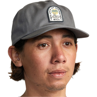 RVCA - COBRA M HATS  - CHARCOAL - Snapback Cap