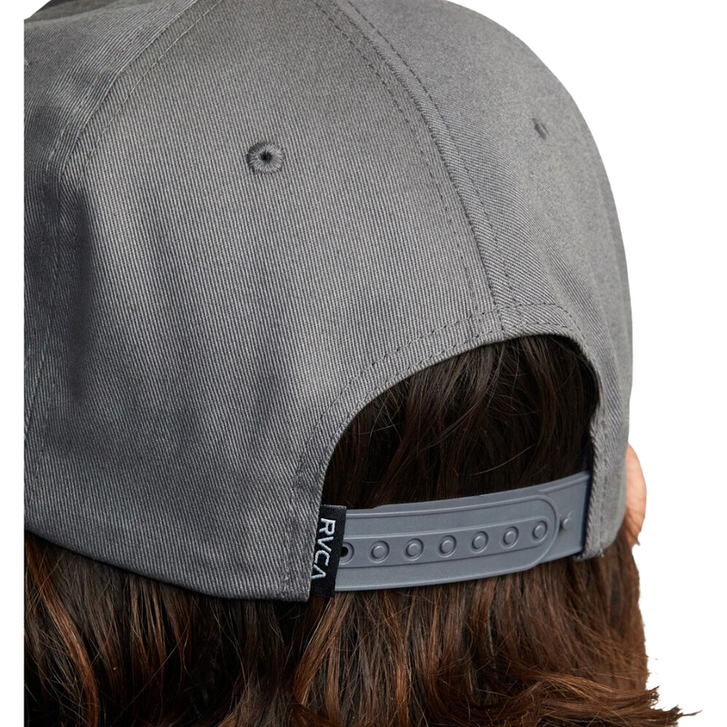 RVCA - COBRA M HATS  - CHARCOAL - Snapback Cap