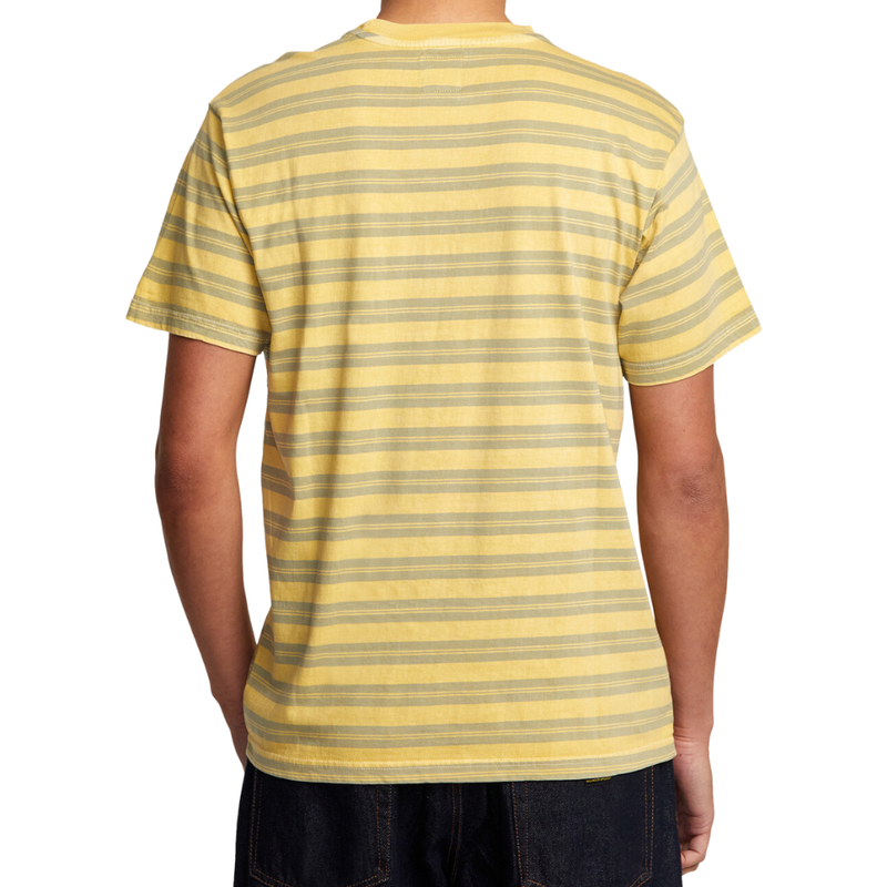 RVCA - PTC STRIPE M KTTP  - BAMBOO - T-Shirt