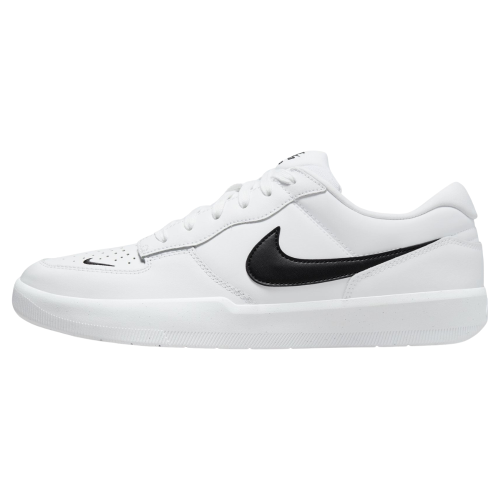 Nike - Nike SB Force 58 Premium - WHITE/BLACK-WHITE-WHITE - Skateschuh