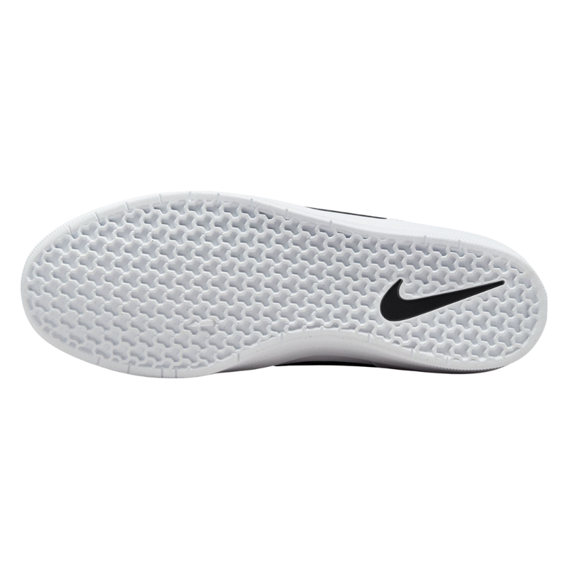 Nike - Nike SB Force 58 Premium - WHITE/BLACK-WHITE-WHITE - Skateschuh