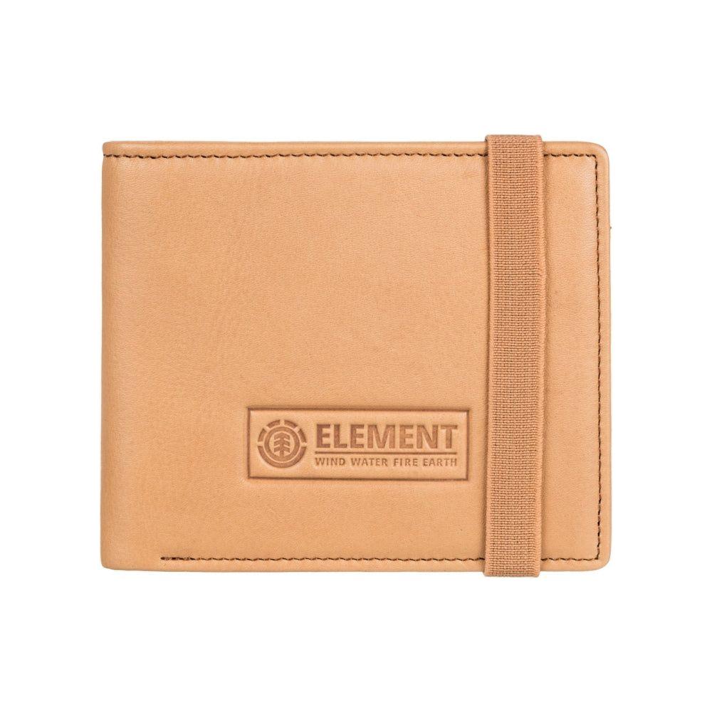 Element - STRAPPER LEATHER WALLET - BROWN - Ledergeldtasche