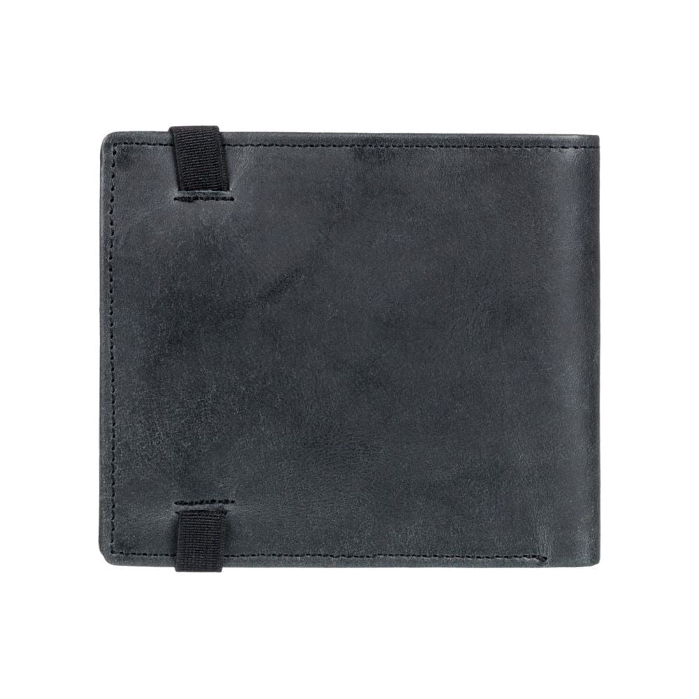 Element - STRAPPER LEATHER WALLET - BLACK - Ledergeldtasche