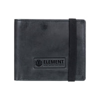 Element - STRAPPER LEATHER WALLET - BLACK - Ledergeldtasche