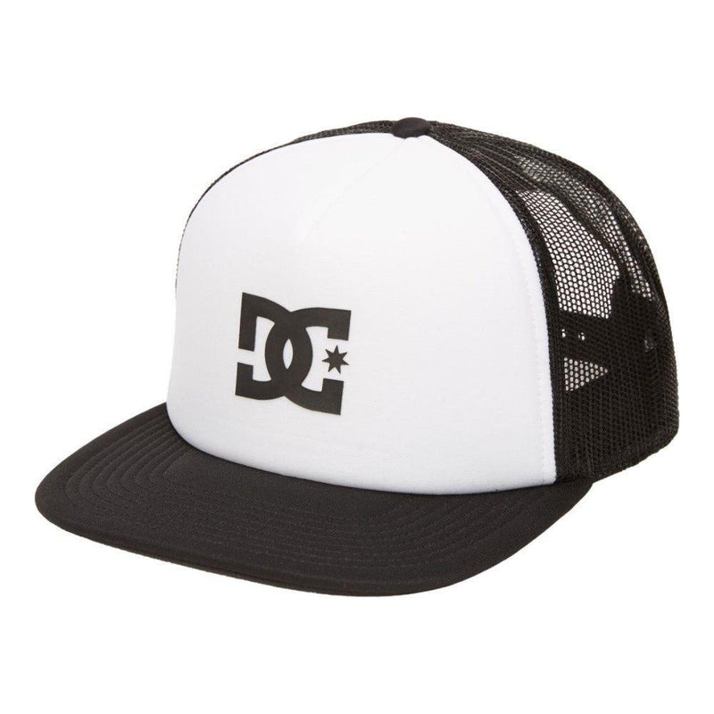 DC - GAS STATION TRUCKER - WHITE / BLACK - Trucker Cap