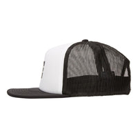 DC - GAS STATION TRUCKER - WHITE / BLACK - Trucker Cap