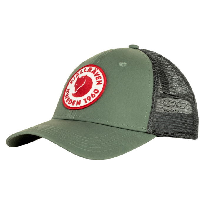 FjällRäven - 1960 Logo Langtradarkeps - Patina Green - Trucker Cap