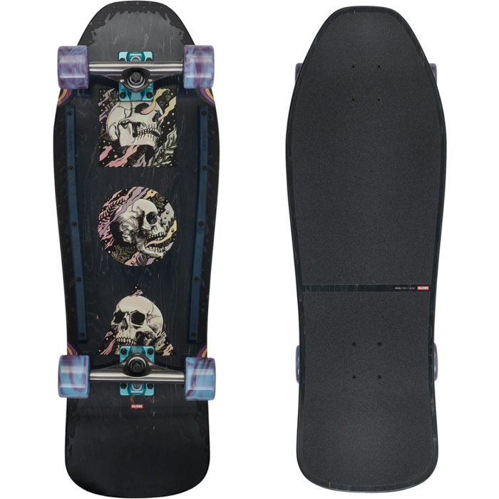 Globe - Phantom - Black Maple/Skull Stack - Complete Cruiser