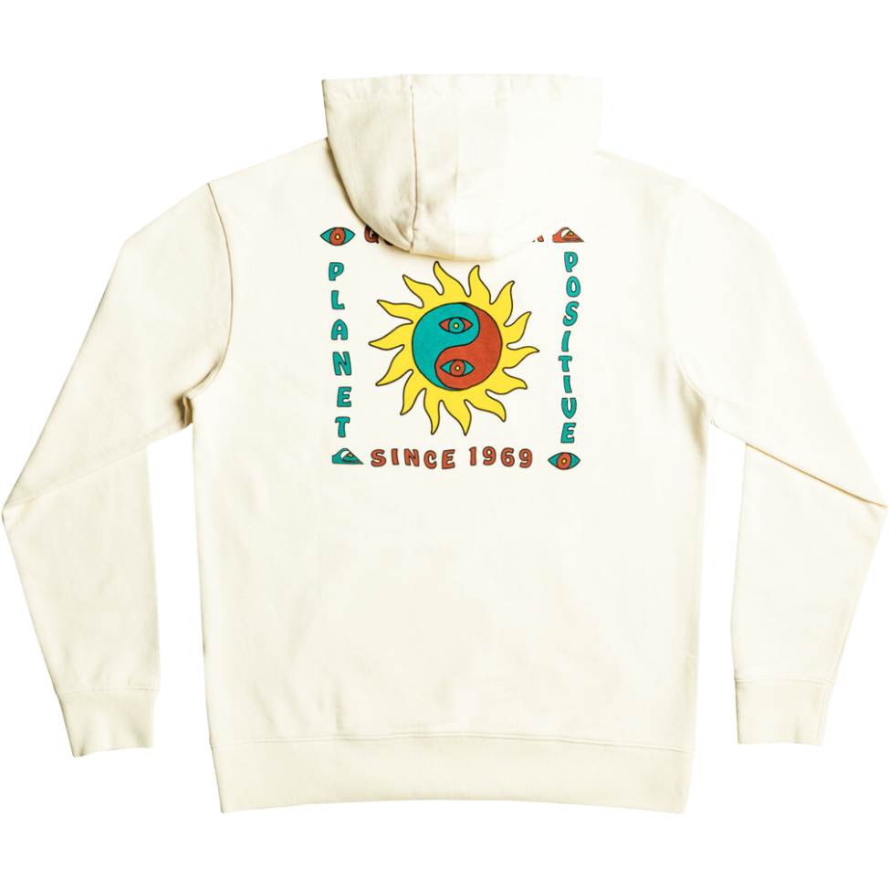 Quiksilver - PLANET POSITIVE HOODIE - BIRCH - Kapuzenpulli