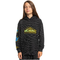 Quiksilver - RADICAL TIMES HOOD YOUTH - BLACK RADICAL TIMES 231 - Kapuzenpulli