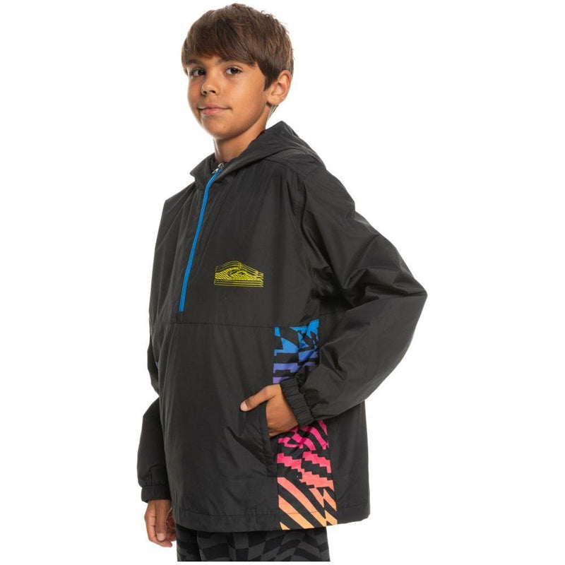 Quiksilver - RADICAL TIMES YOUTH JACKET - BLACK - Windbreaker