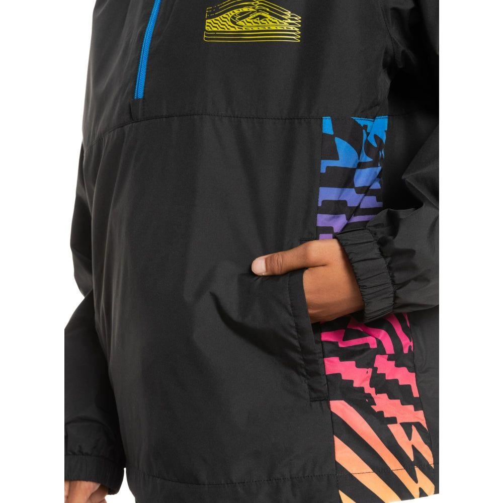 Quiksilver - RADICAL TIMES YOUTH JACKET - BLACK - Windbreaker