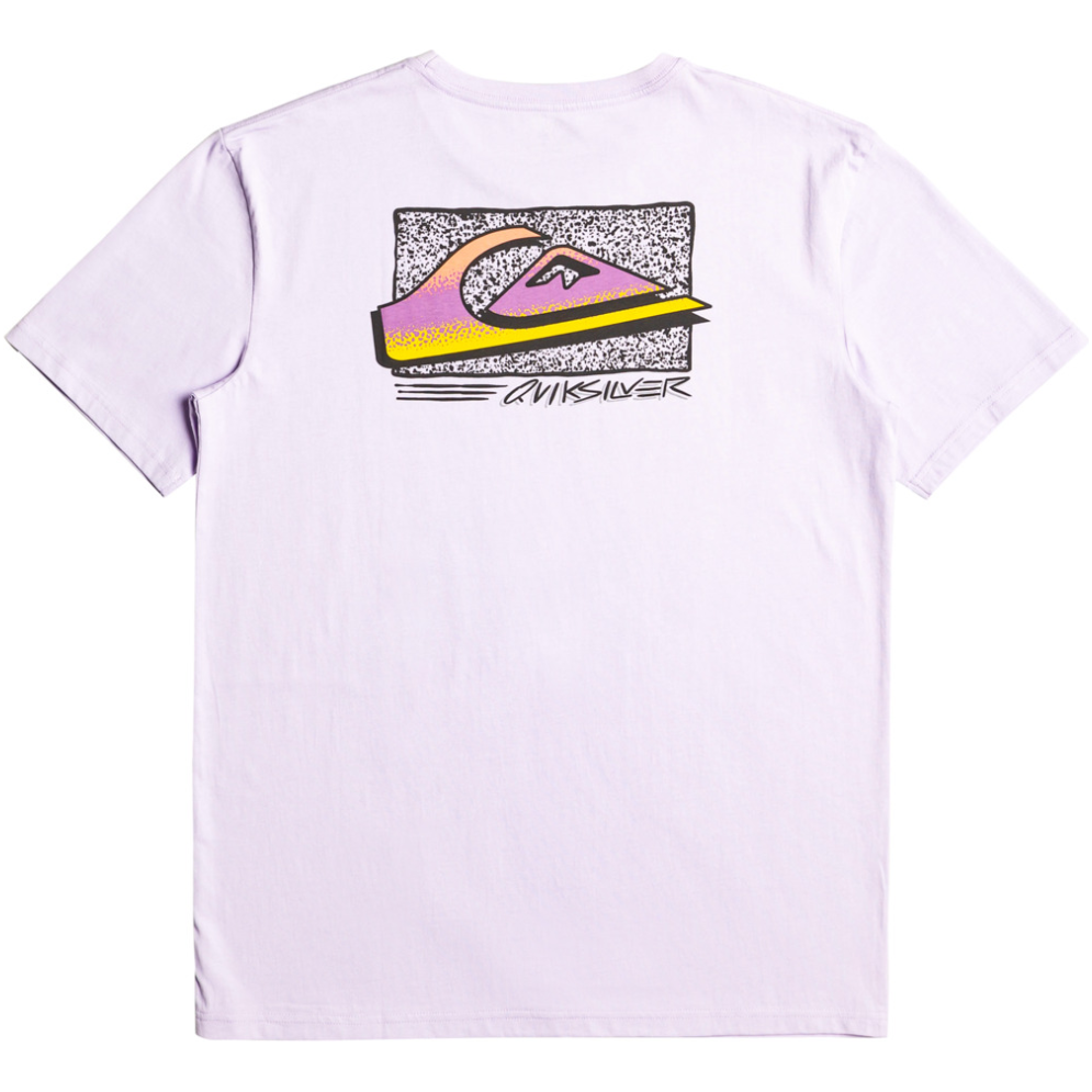 Quiksilver - RETRO FADE SS - PASTEL LILAC - T-Shirt